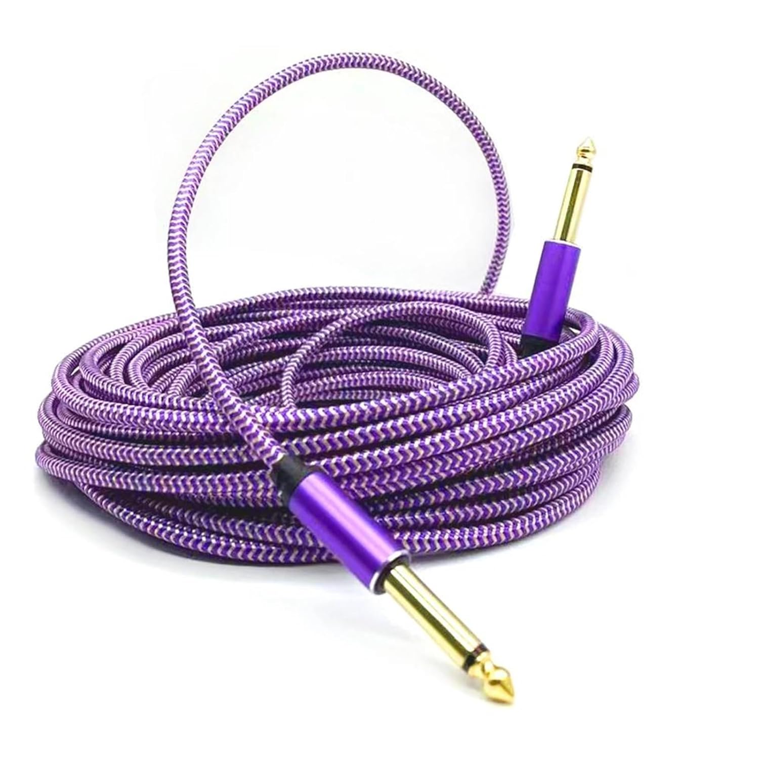 Guitar Audio Cable Aux Guitar Cable 6.5mm to 6.5mm Cable 6.35mm Aux Cable for Stereo Guitar Mixer Amplifier Speaker 300CM/5m/8m(5m)