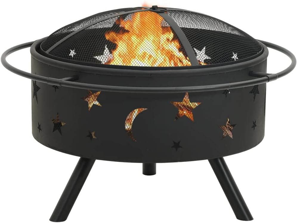 Fire Pit with Poker 29.9