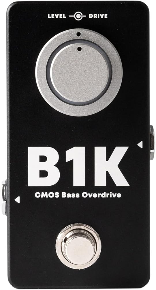 Darkglass Microtubes B1K Mini Bass Overdrive Distortion Pedal w/ Level, Drive, Tone, and Blend Controls