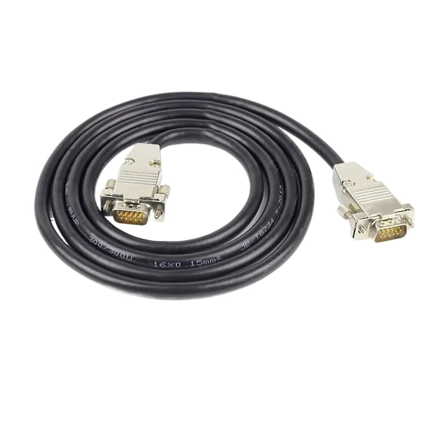 HDB15 to HDB15 Cable 3 Rows DB15 Pin Date Cable Male to Female Male to Male Female to Female M/F M/M F/F Serial Line OD 7mm(10m,Female to Female)