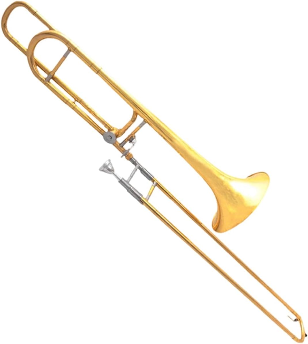 Adult Trombone Instrument Suitable For Beginners Trombone Lacquer Brass Instrument Tenor B/F(3)