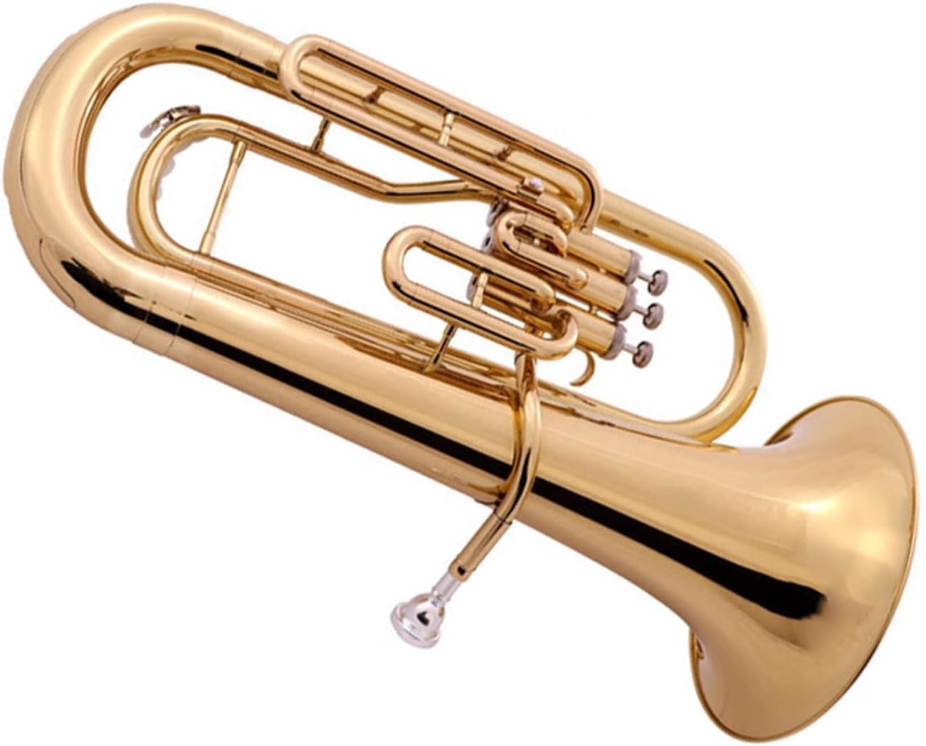 Euphonium Bb Major Three Key Brass Instrument Beginner's Euphonium All-brass Instrument