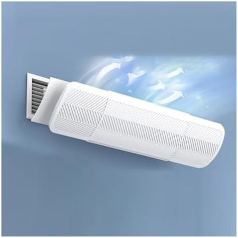 Air conditioning deflector Side Outlet Retractable length Central AC Air Flow Deflector, Adjustable Air Conditioner Deflector, Air Wing Baffle Wind Direction Windshield