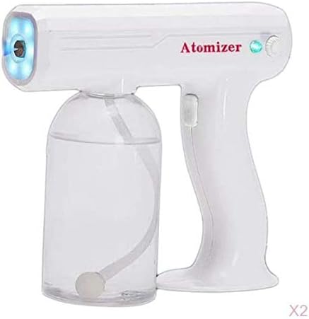 800ml Portable Nanos Steam Spray Fogger Machine - Electric Sanitizer Sprayer, Blue ing, Automatic Household Sanitizing