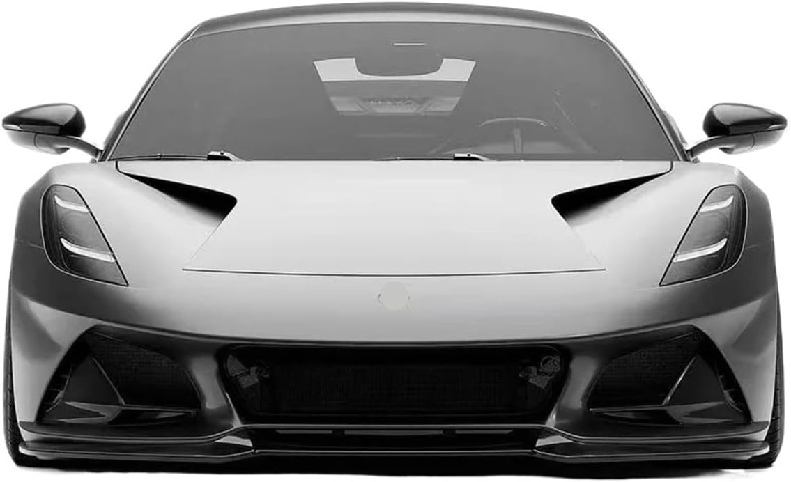 Front Diffuser Lip Compatible for Lotus Emira Real Dry Carbon Fiber Trim Body Kits Auto Parts Car Accessories