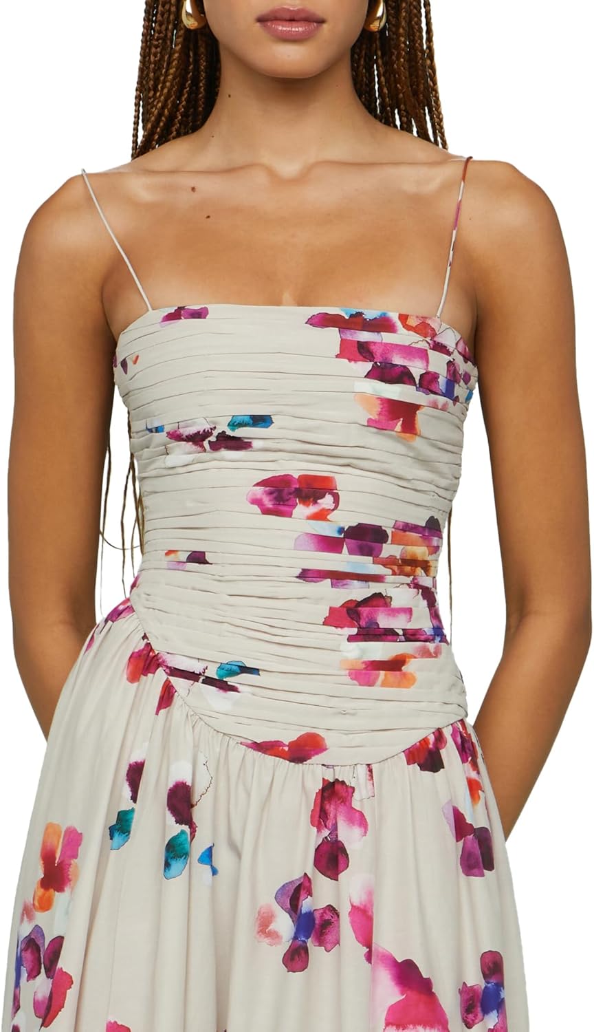 AMUR Women's Michele Midi Dress