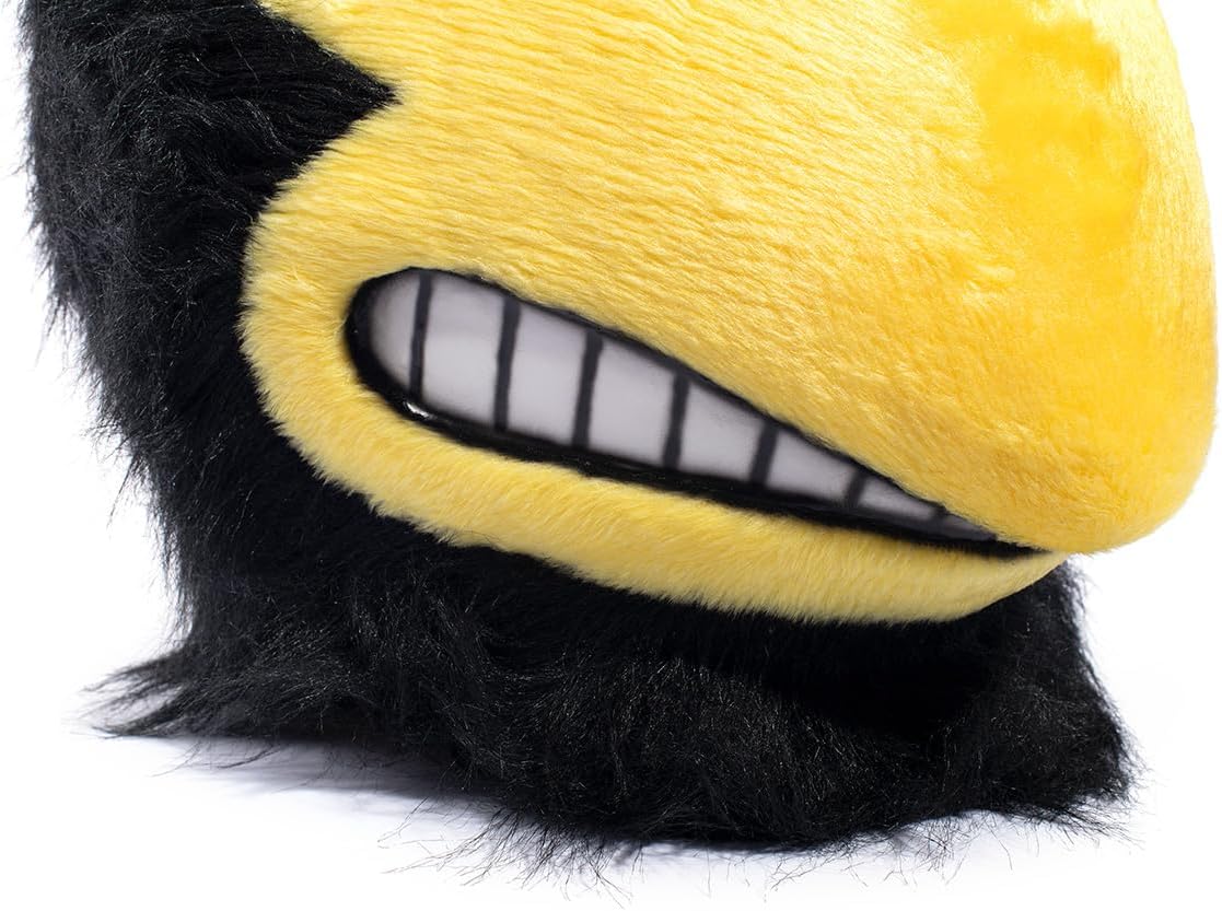 TCDesignerProducts Bee/Hornet Mascot Costume Black, School Spirit Sports Fan Gear, Football Cheerleader Accessories, Homecoming