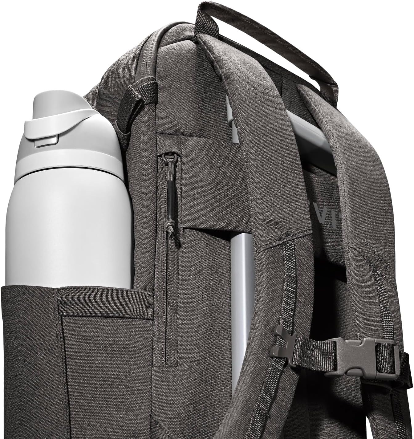 BREVITE - The Jumper - Compact Camera Backpacks for Photographers - A Minimalist & Travel-friendly Photography Backpack Compatible With Both Laptop & DSLR Accessories 18L (Charcoal Gray)