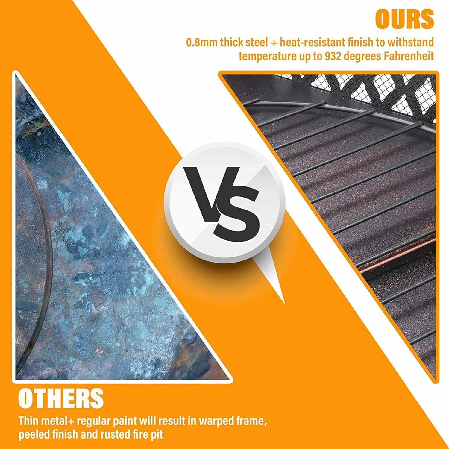 Outdoor Fire Mesh Cover Steel Fire Pit BBQ Fire Pit Outdoor Smoking BBQ Mesh Camping Wood Burning Stove Outdoor BBQ Stove