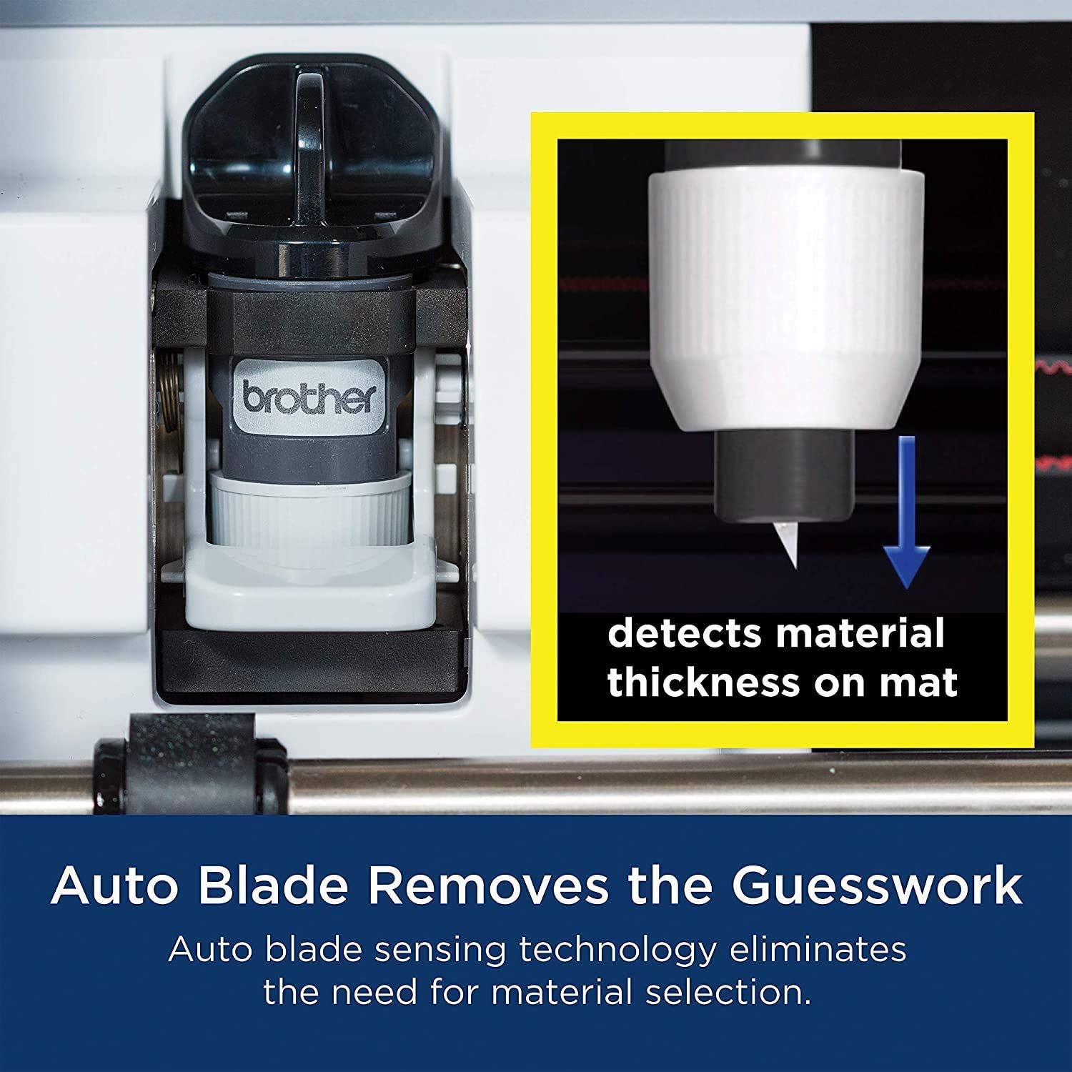 Brother ScanNCut SDX125E Electronic DIY Cutting Machine with Scanner, Plus Rotary Auto Blade Kit and Fabric Mat