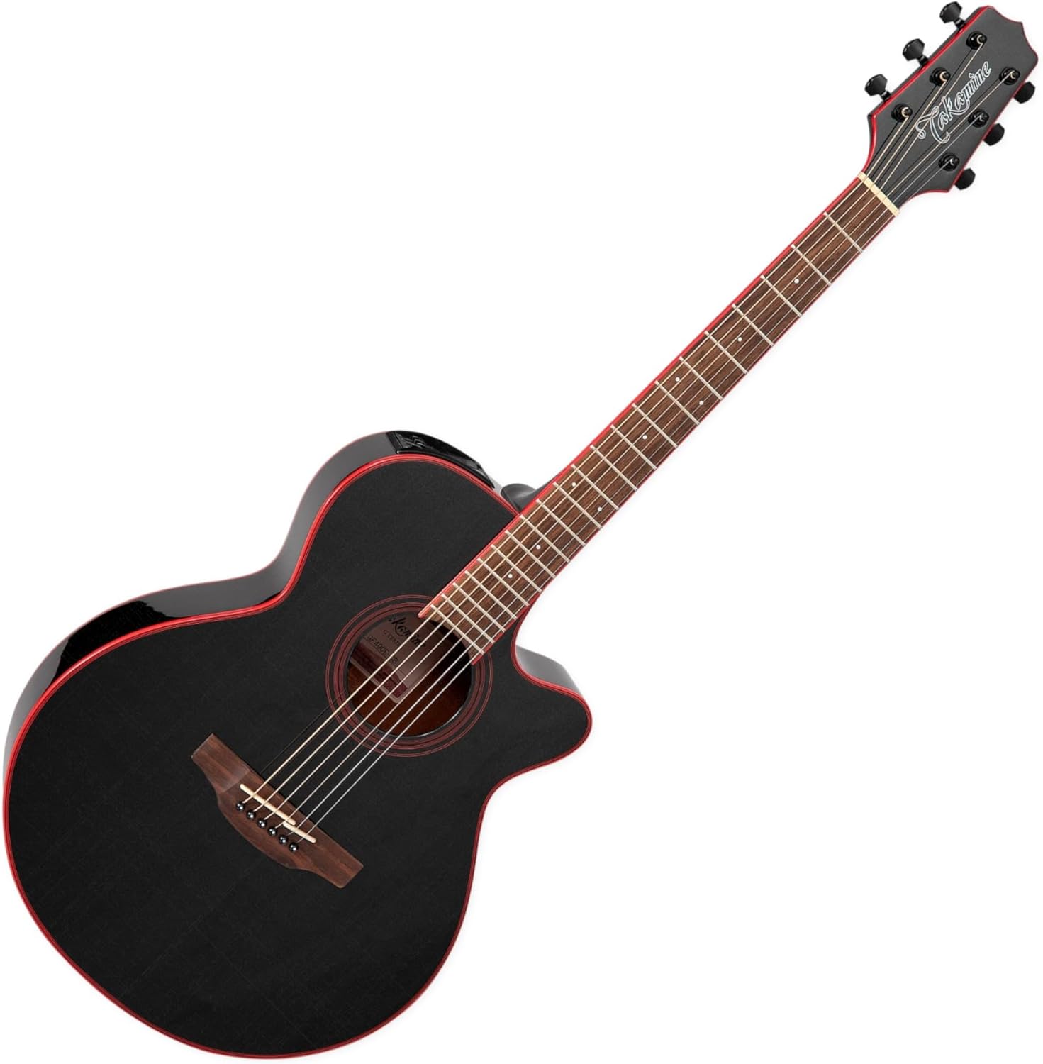 Takamine GF49CE FXC Acoustic-electric guitar - Cosmic Black