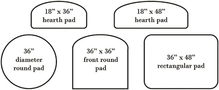 The Blue Rooster Heavy Duty Grill Pad, 36