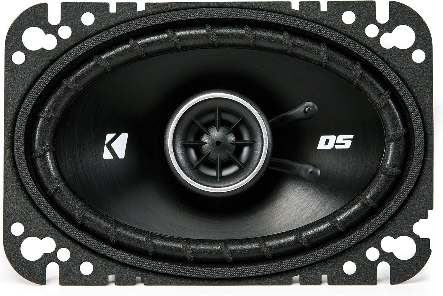 KICKER DSC460 4x6-Inch (100x160mm) Coaxial Speakers, 4-Ohm (Pair)
