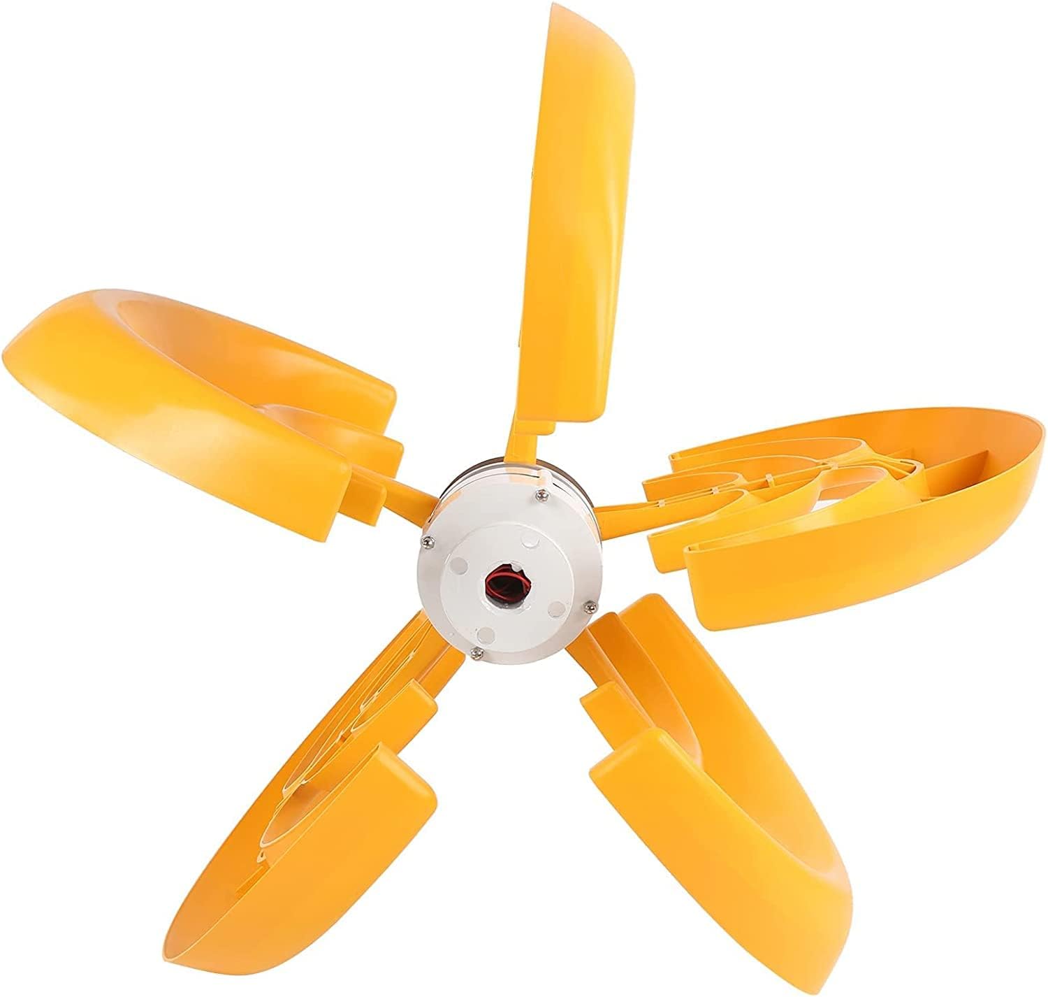 LiuSj JUnSt 5000W No Noise Vertical Magnetic Levitation Upright Wind Turbine, with Waterproof Charge Controller 5 Blades for Home Use Vertical Axis Wind Turbine