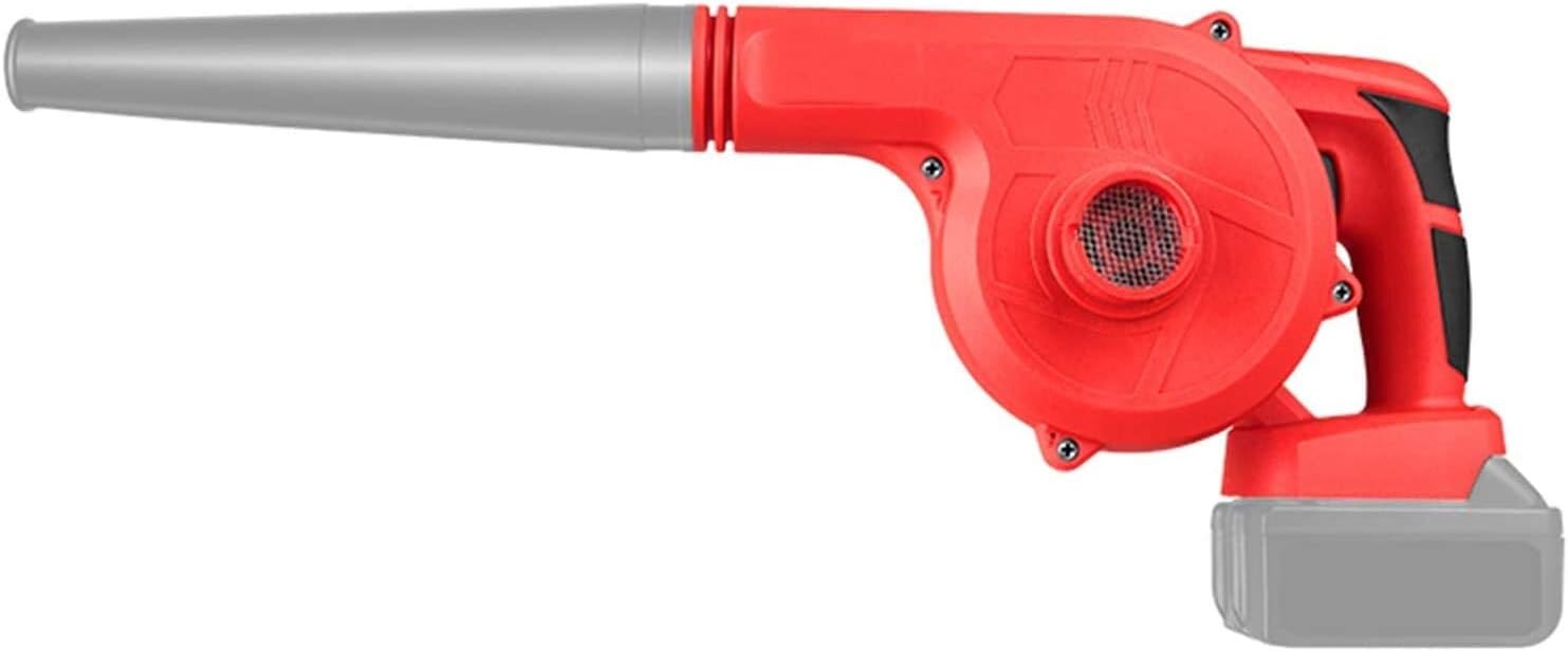 Cordless Leaf Blower 2-in-1 Electric Handheld Sweeper/Vacuum with Lithium Battery and Charger Cleaning Dust Small (Size : Two Batteries and one Charge)