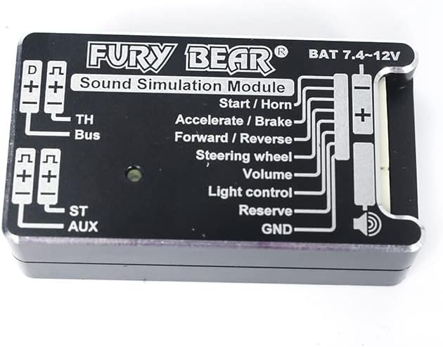 Sound System Group for 1/14 Lesu R730 Rc Trailer Truck Car DIY Model