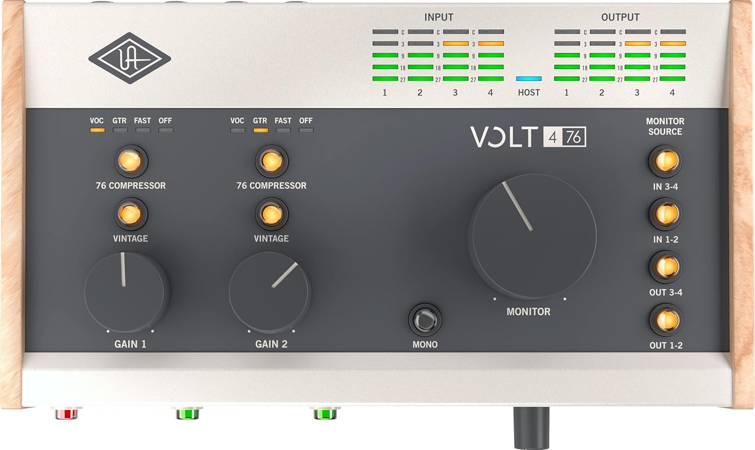 Universal Audio Volt 476 USB Recording Studio Audio Interface