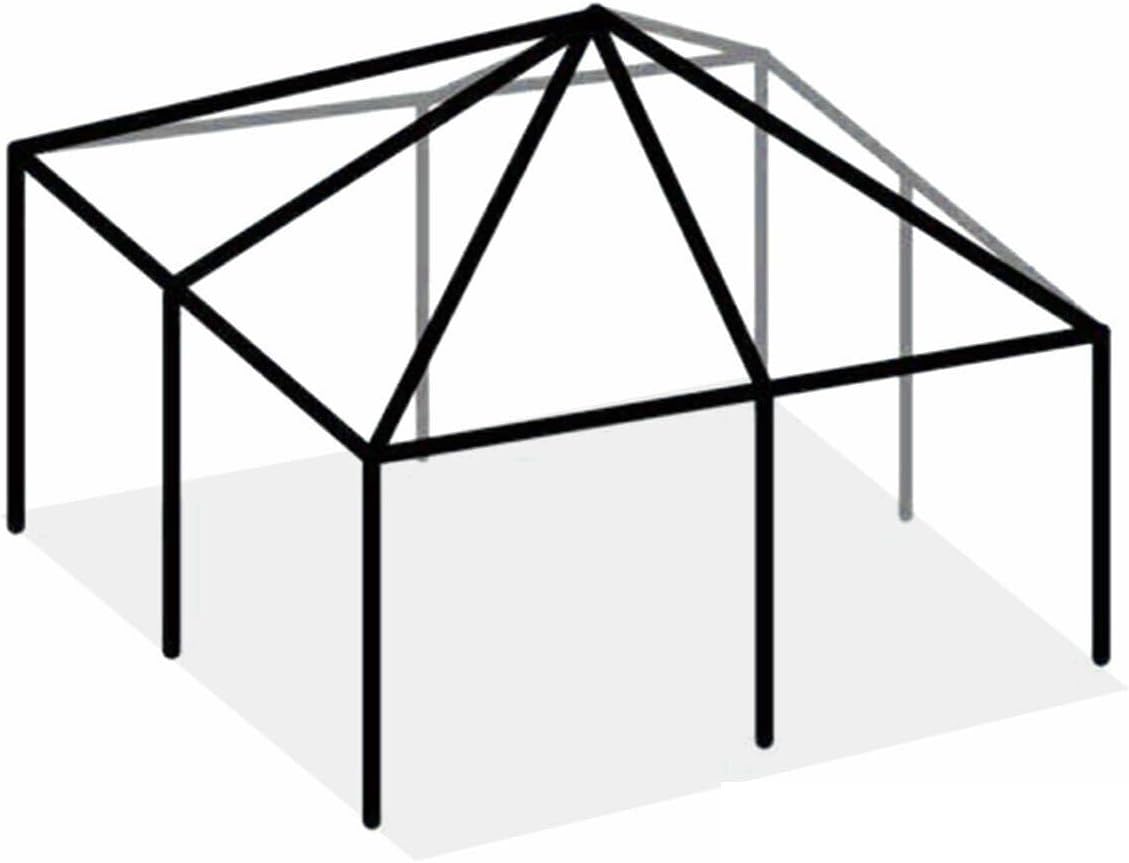 20' x 20' West Coast Canopy Tent Frame Only | for Parties, Vendors, Weddings, and Events | Commercial and Residential Use (Tent Top Not Included)