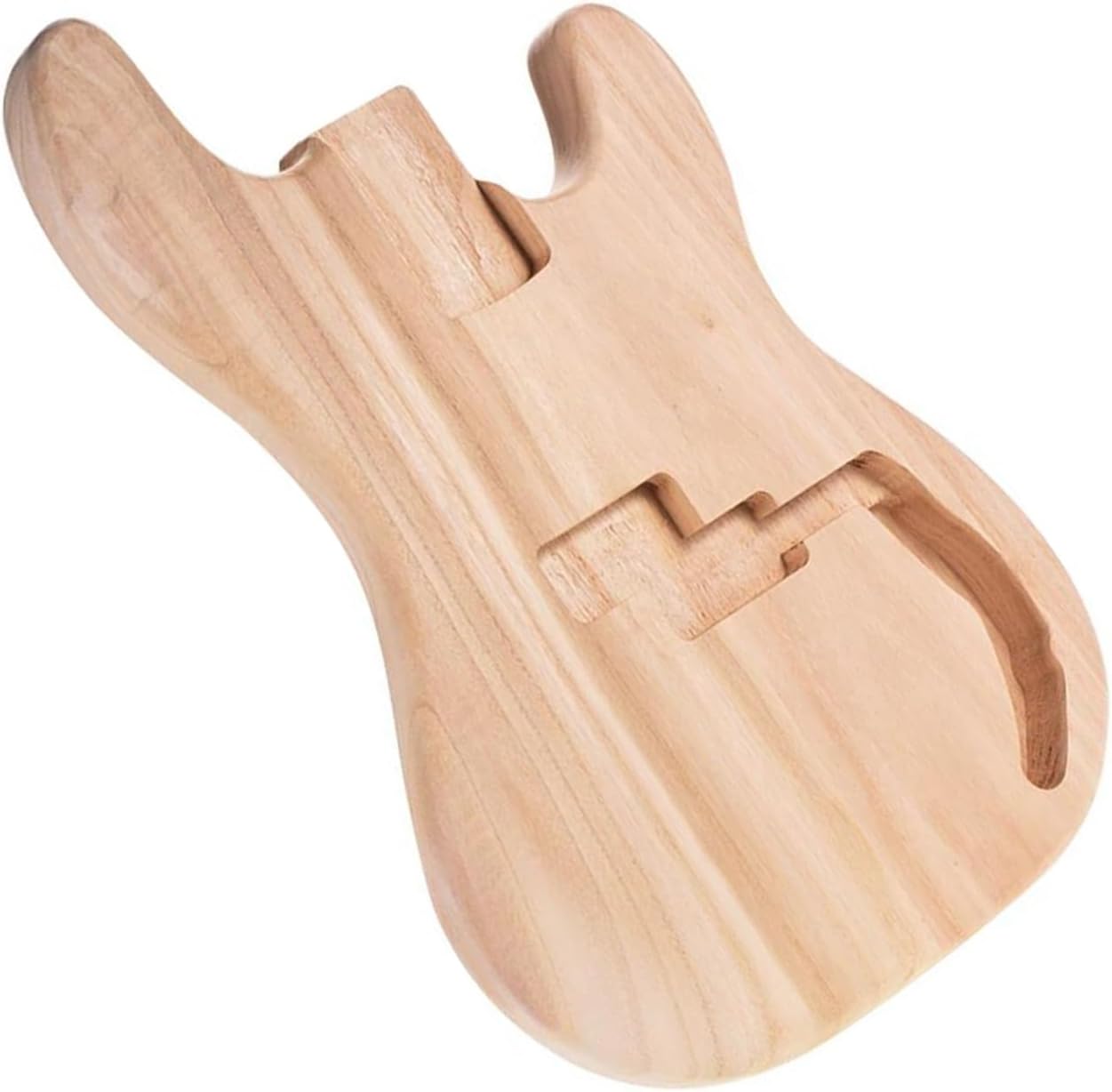 Guitar Body Guitar Replacement Parts Unfinished Electric Guitar Body Sycamore Wood Blank Guitar Barrel For PB Style Bass Guitars DIY Parts