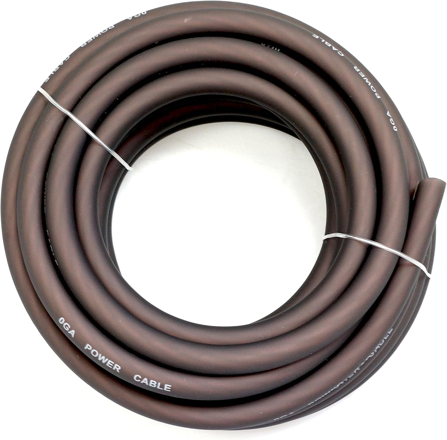 Absolute KIT025RB 0 Gauge 50' Red/Black Power/Ground Wire Amplifier Amp Kit