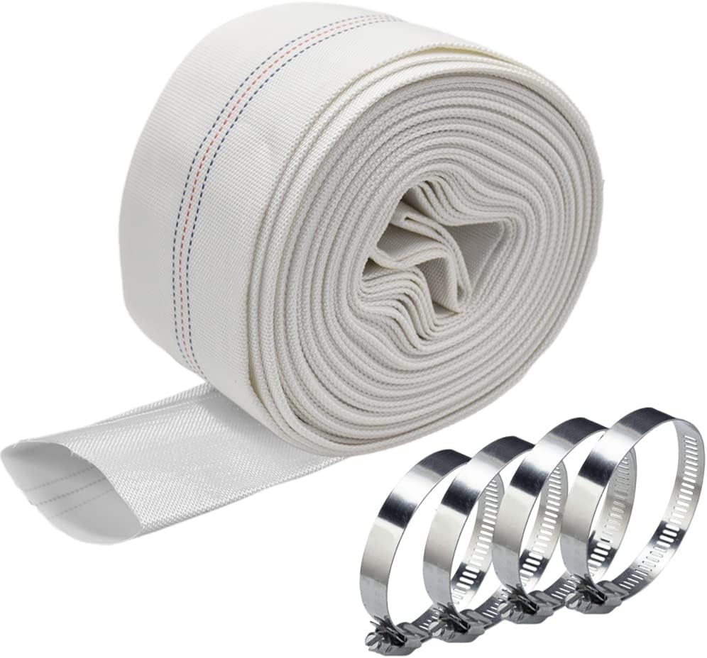 White Pool Backwash Hose 3