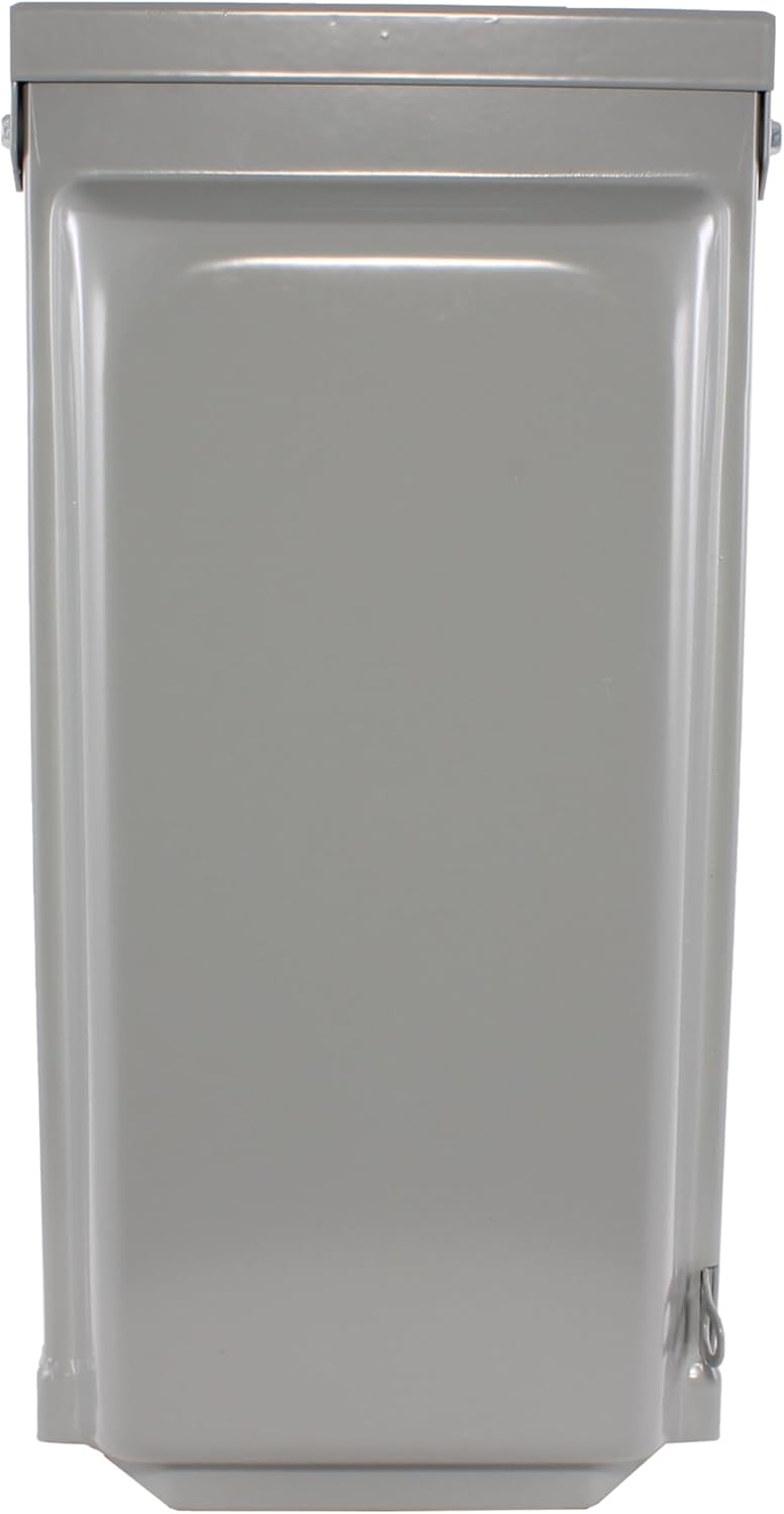 ABB T050N 50Amp Twist‑Lock Power Inlet • 120/240V VAC • Outdoor Generator Inlet Box • CS6375 Receptacle • NEMA3R Galvanized Steel Enclosure • for RVs, Trailers, Transfer Switch Use