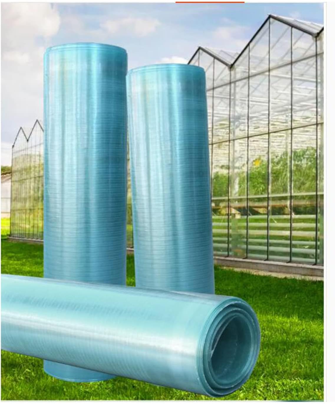 Polycarbonate Roofing Sheet Transparent 1mm Balcony Cover Heat Insulation Greenhouse Cover Tarpaulin for Garden Deck Corridor (Color : Clear, Size : 1.5x9M)