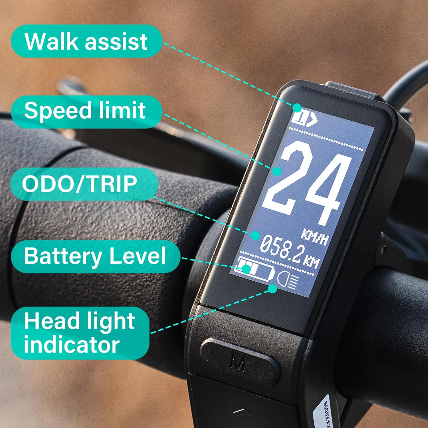 Bafang Motor 48V 750W with SW102 Display, UART Protocol（No Other Accessories）