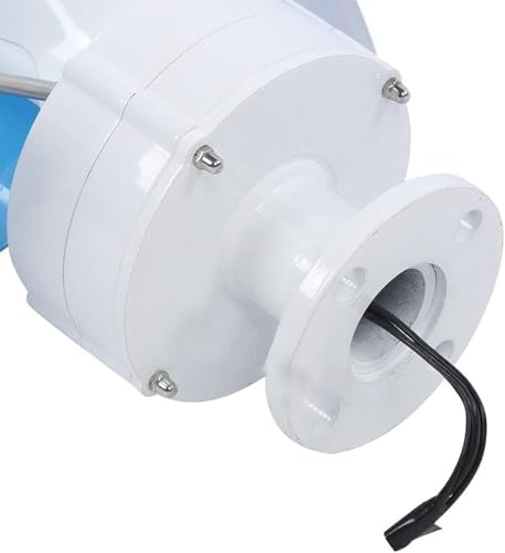 16000W Magnetic Levitation Vertical Wind Turbine Generator Kit with MPPT Controller for Home & Street Lighting - Efficient Renewable Energy Solution for Boats, 12V Teal