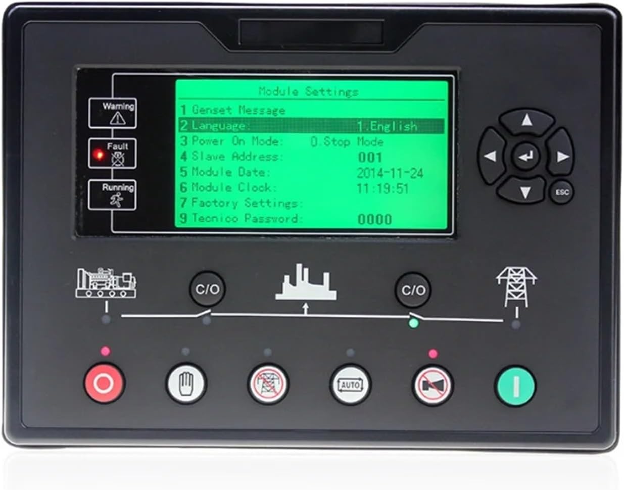Generator Controller 6110 + DTU with Remote Monitoring