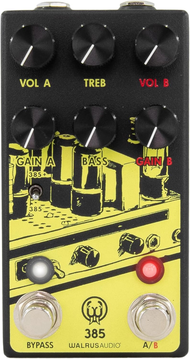 Walrus Audio 385 Overdrive mkII, Yellow