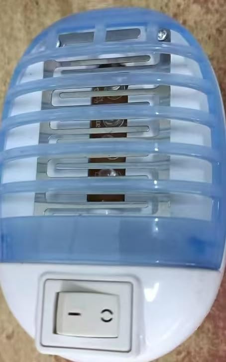 Bug Zapper Indoor, 6 Pack Electronic Fly Trap Insect Killer, Fly Trap for Indoors, Plug in Bug Zappers Mosquitoes Killer Mosquito Zapper with Blue Lights for Home, Office, Kitchen, Bedroom