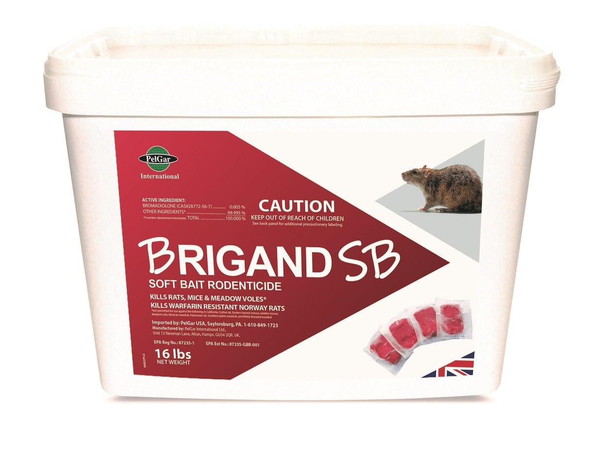 Brigand SB Soft Bait Rodenticide 16 lbs