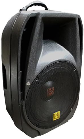 Mr. Dj PM-4015AMP 15-Inch 3000 Watts Max Power Speaker with Built-In Amplifier