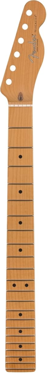 Fender American Pro II Tele Neck, 22 Narrow Tall Frets, 9.5in, Roasted Maple