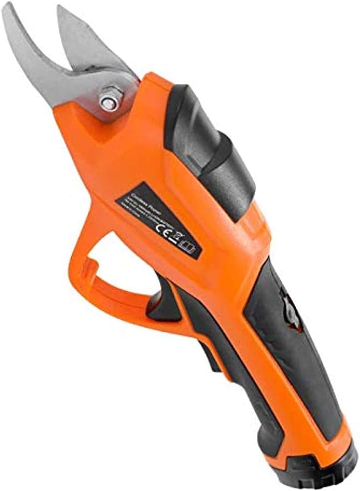 Electric Pruning Shears with 12Mm Cutting Diameter Mini Cordless Pruner Scissors Tools Tree Branch Pruner with 1.5Ah Lithium Battery Powered