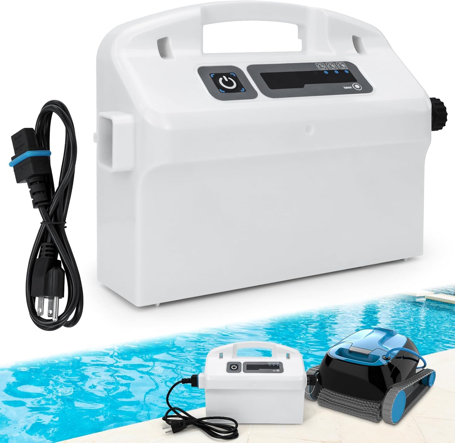 9995672 Assy Power Supply with Three Cycle Mode - Compatible with Atlantis, Dx3, Dx3s, Endeavor, M3, Nautilus (Old), Nautilus Cc Plus (Old), Neptune, Primal, Quest Robotic Pool Cleaner