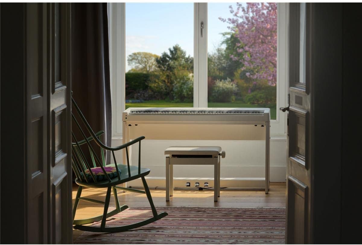 Kawai ES520 88-key Digital Piano with Speakers - White