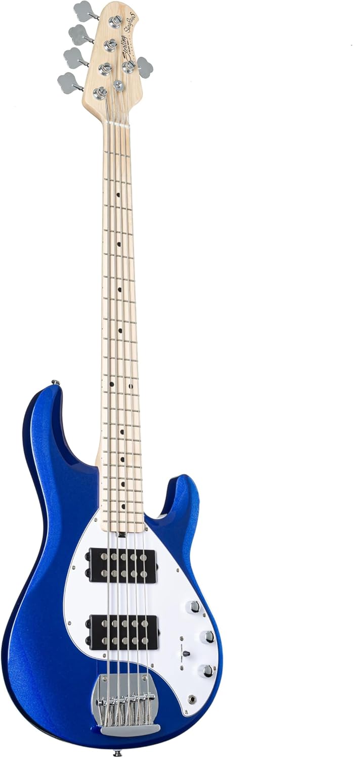 Sterling By Music Man StingRay RAY5HH Bass Guitar - Cobra Blue