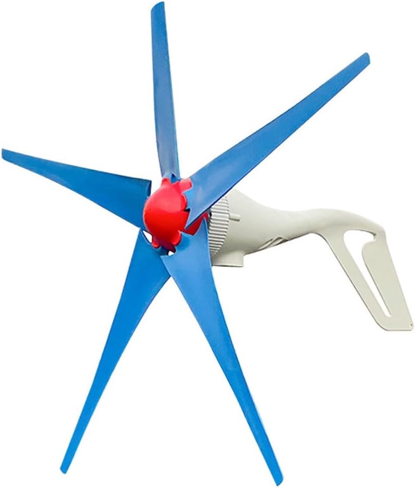 800W Wind Turbine Generator for Home & Boats, 12V/24V Windmill with Controller, 5-Blade Wind Power System, Eco-Friendly Renewable Energy Solution
