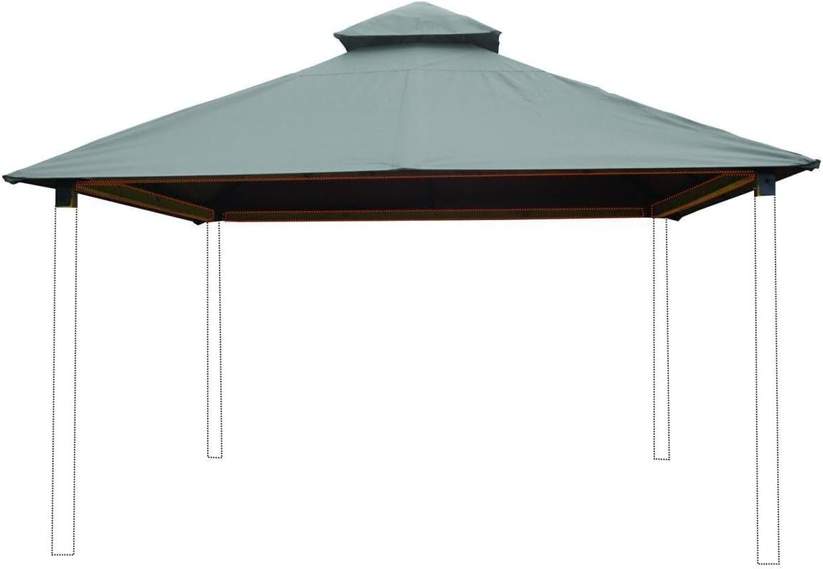 Gazebo Roof Framing Kit with Canopy - Durable Outdoor Structure for Patios & Gardens