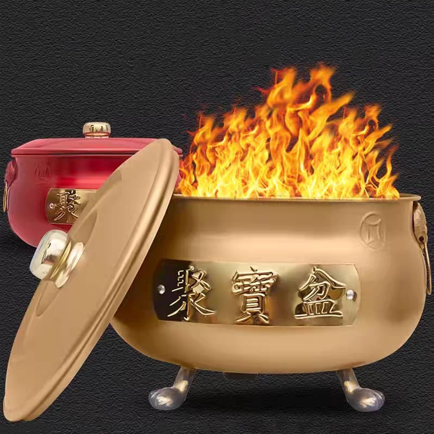 Burn Barrels for Outside for Burning Trash, Outdoor Fire Pit, Incinerator for Wood Leaves Cardboard Paper Money