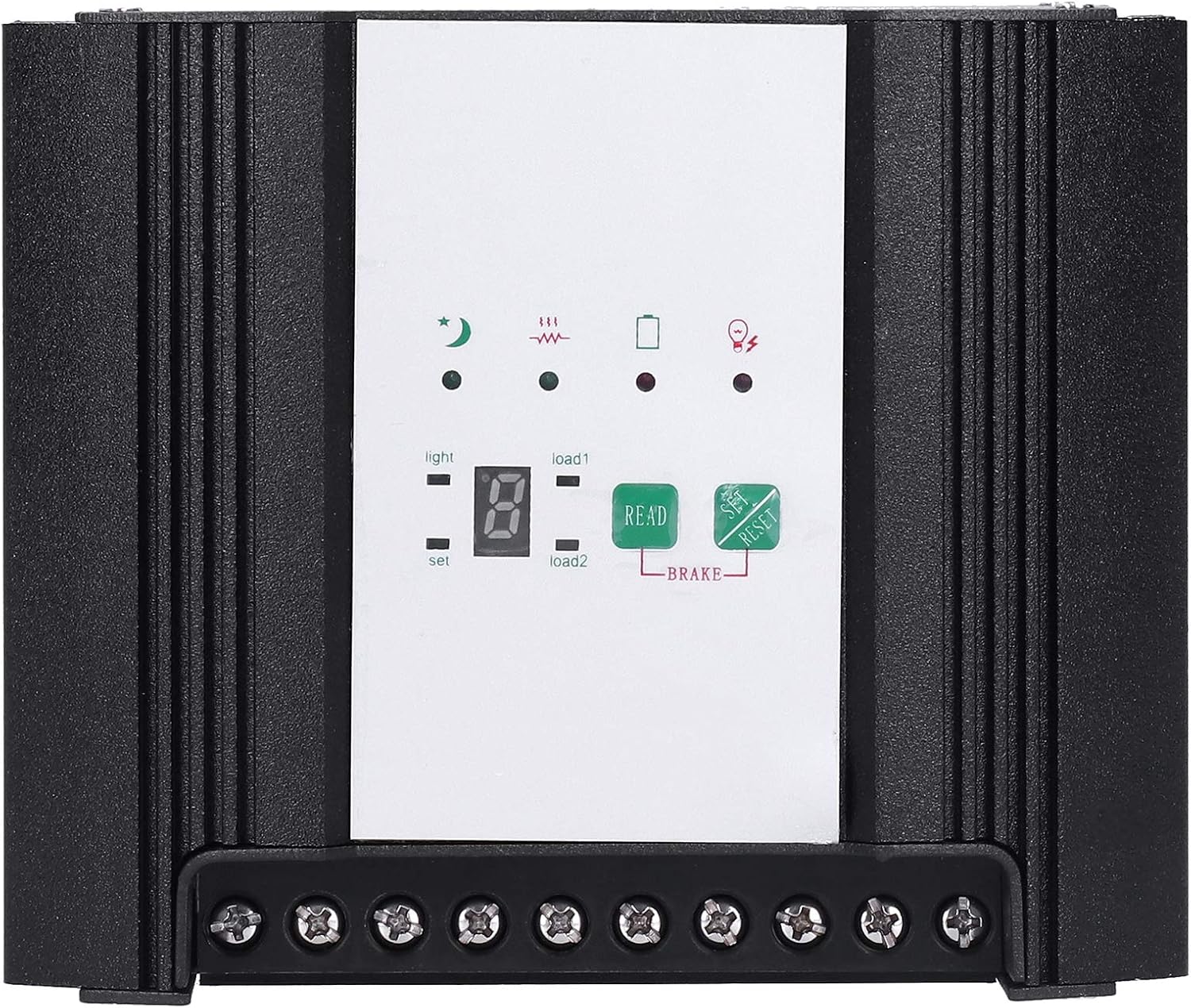 Wind Solar Hybrid Controller 600W Wind 300W Solar Panel 24V DC with Intelligent LED Display Aluminum Alloy Material for Street Lamp System