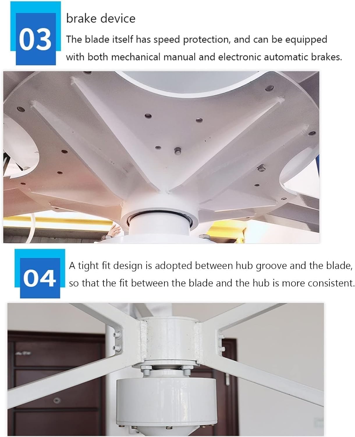 CAJUCA 1000W Vertical Axis Linear Motor Car Wind Turbine Generator Windmill Low Noise Wind Turbine Generator Easy Installation