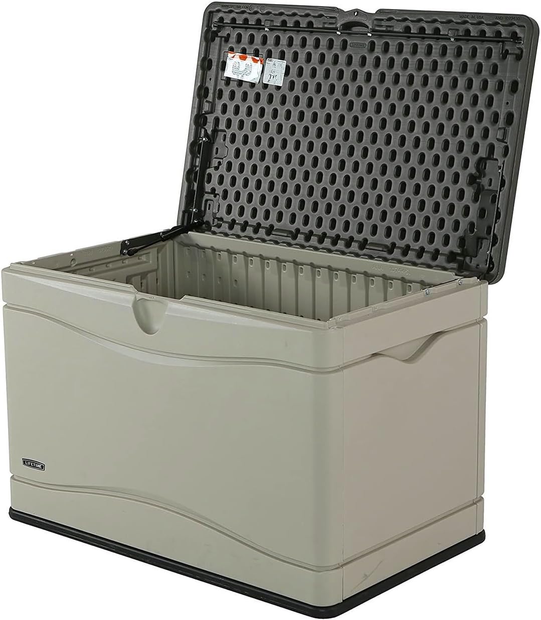 80 Gallon Deck Box Patio Garden Tool Organizer Outside Waterproof Storage Boxes Miscellaneous Organizers(Style2)