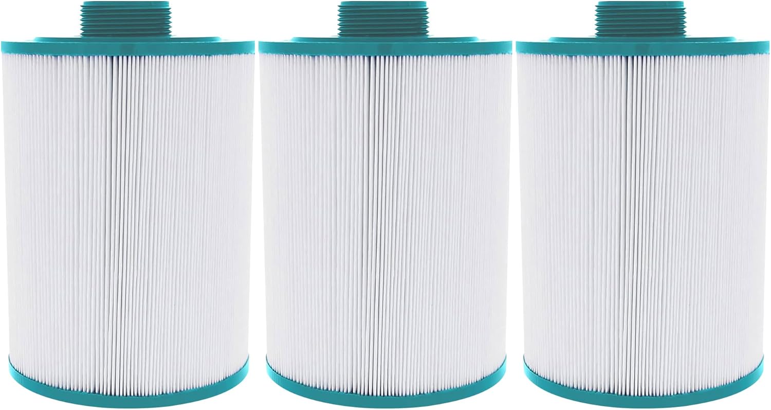 Hurricane Filters 3 Pack HF4H23-01 Advanced Spa Filter Cartridge - Replacement for PFF25TC-P4, Unicel 4CH-23, Filbur FC-2400