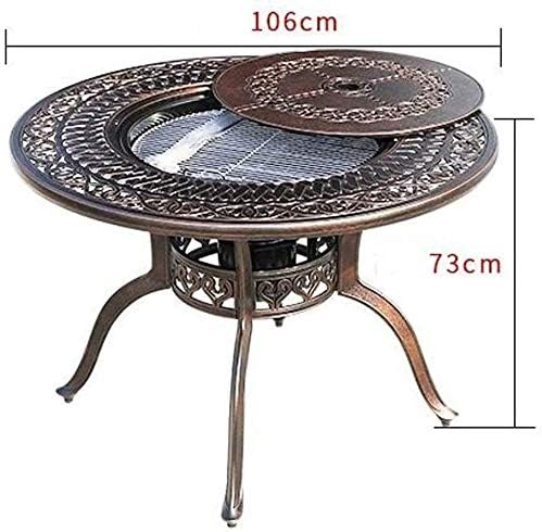 Outdoor Fire Pit Outdoor Fire Pits, Multi-Functional BBQ Desk - Grilling & BBQ Utensils