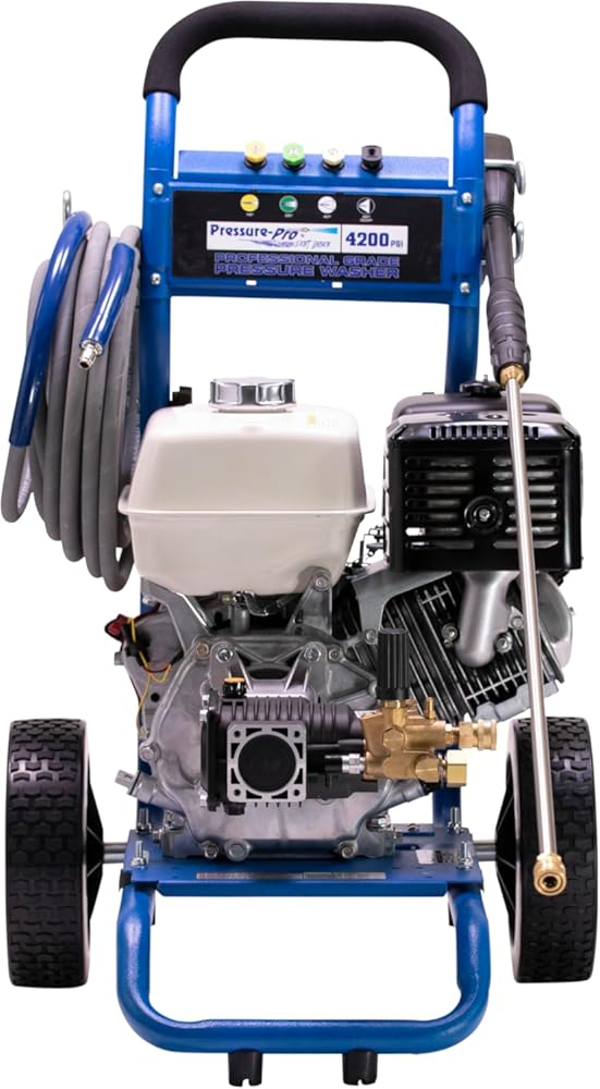 Pressure-Pro PP4240H Dirt Laser 4200 PSI 4.0 GPM Cold Water Gas Pressure Washer with GX390 Engine