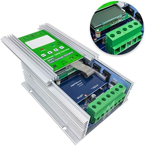 15000W Hybrid Charge Controller for Wind & Solar - Intelligent Digital Control with LCD Display (12V/24V/48V - 800W Wind + 1000W Solar) - Efficient Renewable Energy Solutions