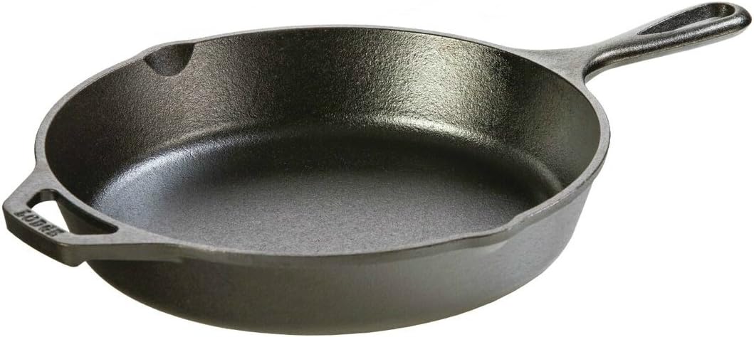 Lodge Pre-Seasoned Cast Iron 5 Piece Set, Black